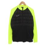  Nike NIKE DRY красный temi- дрель WW верх футбол одежда с хлопком cut and sewn длинный рукав L черный желтый /FF мужской 