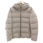 ユニクロ UNIQLO 21AW シームレスダウンパーカ 3Dカット ジャケット ジップアップ L グレー 311-442147 /GV メンズ