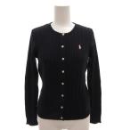 未使用品 ポロ ラルフローレン POLO RALPH LAUREN タグ付き カーディガン ニット ケーブル編み ダークネイビー 12-14 150cm /FF キッズ