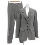 ilieIRIE костюм выставить tailored jacket брюки Sno- отдушина стрейч Glenn проверка серый /GV женский 