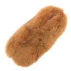  SaGa лиса SAGA FOX пелерина мех лисы мех чай Brown /UO женский 