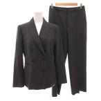  Junko Shimada JUNKO SHIMADA REDA выставить костюм жакет брюки полоса двойной 9 серый /FF женский 