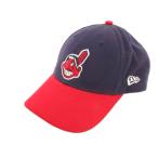  New Era NEW ERA Youth Cleveland индеец s колпак 9Forty темно-синий красный *AA* /UO Kids 