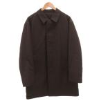 ユニクロ UNIQLO C 25AW パフテックハーフコート ステンカラー ロング L ダークブラウン 311-479813 /FF メンズ