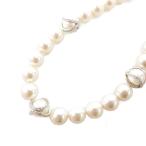 スワロフスキー SWAROVSKI Nude All-Around ネックレス クリスタル・パール ペンダント 白 ホワイト シルバーカラー 1179752 /FF レディー