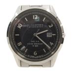 マッキントッシュフィロソフィー MACKINTOSH PHILOSOPHY 腕時計 ウォッチ ソーラー 文字盤ブラック 3針 カレンダー シルバーカラー V157-0B