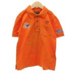  Polo Ralph Lauren POLO RALPH LAUREN прекрасный товар рубашка-поло короткий рукав Dragon дракон вышивка orange /MG Kids 