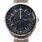 カシオ CASIO オシアナス クラシックライン 腕時計 電波 タフソーラー チタン 紺文字盤 シルバーカラー OCW-T2600-1AJF /UO メンズ