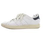 アディダス adidas スタンスミス STAN SMITH ローカットスニーカー シューズ レザー 22.5cm M20325 白 ホワイト 紺 ネイビー /GV