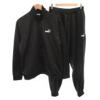  Puma PUMA выставить джерси спортивная куртка брюки легкий Logo L чёрный черный /FF мужской 