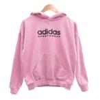  Adidas adidas прекрасный товар Parker тянуть over тренировочный Logo 150 розовый /MG Kids 