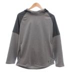  Under Armor UNDER ARMOUR прекрасный товар тянуть over Parker длинный рукав Logo переключатель M серый /MG мужской 