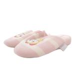  не использовался товар Gelato Pique gelato pique Doraemon гонг mi Chan салон обувь тапочки окантовка вышивка F розовый /FF женский 