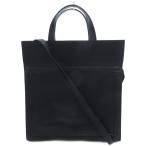  Inter стойка тянуть interstaple 24SS Cuddly кожа открытый большая сумка 2WAY ручная сумочка сумка на плечо чёрный черный 