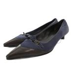  Cole Haan COLE HAAN туфли-лодочки замша ремень po Inte dotu кожа 7 темно-синий темно-синий /FF женский 