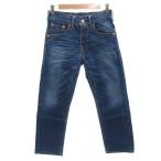  Levi's Levi's 513 Denim брюки джинсы тонкий распорка молния fly W28 L32 индиго /FF мужской 
