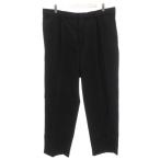  Uniqlo UNIQLO :C 26SS tuck широкий конические брюки слаксы XL чёрный черный 484662 /FF мужской 