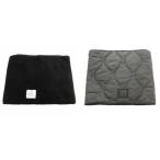 ta ион TAION прекрасный товар двусторонний защита горла "neck warmer" боа стеганое полотно чёрный черный зеленый зеленый /MG мужской 