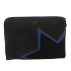  Furla FURLA клатч Second кожа звезда рисунок необычность материалы чёрный черный /FF женский 