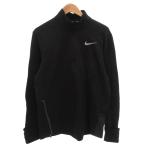 Nike NIKE sphere Element DRI-FIT трикотажный джемпер с длинным рукавом с высоким воротником половина Zip бег XL чёрный черный /FF мужской 