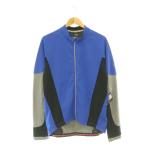 未使用品 トレック TREK サイクル ジャージ ジャケット ジップアップ XL ブルー グレー /DF メンズ