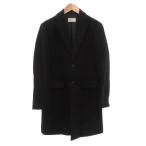 olihikaORIHICA SOLOTEX Пальто Честерфилд средний длина обратная сторона стеганое полотно с хлопком S чёрный черный /GV мужской 