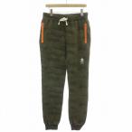 ハイドロゲン HYDROGEN PRIMA LINEA ジョガーパンツ イージー ウエストゴム カモフラ 迷彩柄 スウェット M カーキ /BB メンズ