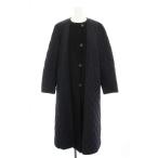  Iena IENA LA BOUCLE 21AW нейлон стеганое пальто длинный с хлопком внешний 38 темно-синий чёрный 21020914146030 /YM женский 