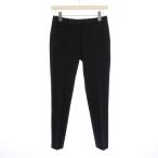  теория Theory слаксы брюки Zip fly шерсть XO чёрный 01-9906400 /BM женский 