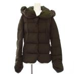 モンクレール MONCLER ダウンジャケット アウター 1 カーキ 46376/00/68923 /TK レディース