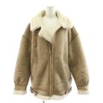 B&amp;Y United Arrows BEAUTY&amp;YOUTH красота &amp; Youth искусственный мутон жакет боа внешний бежевый 1625-699-4754