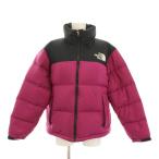 ザノースフェイス THE NORTH FACE SHORT NUPTSE JACKET ショート ヌプシジャケット ダウンジャケット アウター L 赤紫 黒 NDW91952 /YM レ