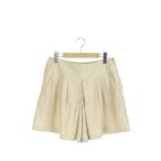  Te chichi Te chichi брюки юбка-брюки tuck M бежевый /MT женский б/у [bektoru б/у одежда ]