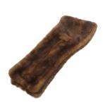 ショッピング毛皮 SILVER BLU ミンクファー 毛皮 マフラー 茶 ブラウン /FF ■GY06 レディース