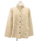  Charge CHARGE стеганое полотно пуховка жакет общий рисунок воротник-стойка L свет бежевый /YJ #GY06 женский 