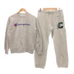  Champion выставить верх и низ тренировочный брюки M Rebirth we b футболка Logo принт нашивка джерси серый /SX