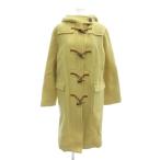 バーバリー BURBERRY トーマス バーバリー THOMAS BURBERRY ダッフルコート L ロング丈 トグルボタン フード ロゴボタン 黄 イエロー