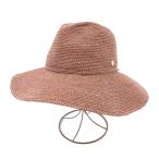 ヘレンカミンスキー HELEN KAMINSKI ラフィアハット 麦わら帽子 編み込み 中折れ帽 赤 レッド /JS ■GY06 レディース