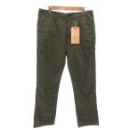 未使用品 ユニクロ UNIQLO タグ付き ボーイフレンドフィットチノ パンツ チノパン テーパード 67 カーキ /YJ ■GY12 レディース