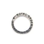 ロイヤルオーダー ROYAL ORDER リング 指輪 ロゴ 6号 シルバー色 /MF ■OS ■SH レディース