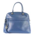 フルラ FURLA パイパー ハンドバッグ ショルダーバッグ 2way レザー 青 ブルー /SR12 レディース