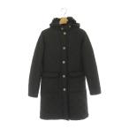 マッキントッシュ MACKINTOSH キルティングロングコート アウター 中綿 フェイクファー ロング 34 黒 ブラック /HS ■OS レディース