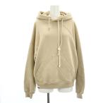  новый Opti Mist NEWOPTIMIST тянуть over Parker тренировочный cut and sewn длинный рукав капот XS бежевый /DO #OS женский 