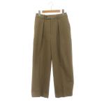 ショッピングfit マーカウェア MARKA WARE 23SS CLASSIC FIT TROUSERS パンツ ストレート ワイド ジッパーフライ 1 ベージュ /MI ■OS ■AD メンズ