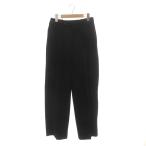 ショッピングfit マーカウェア MARKA WARE 23SS CLASSIC FIT TROUSERS パンツ テーパード ワイド ジッパーフライ 1 黒 ブラック /MI ■OS ■AD メンズ