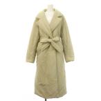  Stunning Lure STUNNING LURE воздушный упаковка двойной Tailor пальто с хлопком длинный ремень имеется 0 бежевый /HK #OS женский 