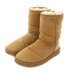 アグ オーストラリア UGG australia ムートンブーツ ショート 23.0cm キャメル色 /SY ■OS レディース
