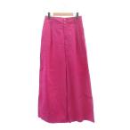 ロンハーマン Ron Herman 23SS リネン混タックワイドパンツ ストレッチ タック XS ピンク /HK ■OS ■SH レディース