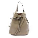 フルラ FURLA コスタンザ COSTANZA ショルダーバッグ 斜めがけ ハンドバッグ 2WAY 巾着 レザー グレージュ /YM ■OF レディース