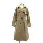  винт ViS 23SS водоотталкивающий * пыльца защита большой размер тренчкот весеннее пальто длинный M бежевый /DF #OS женский 